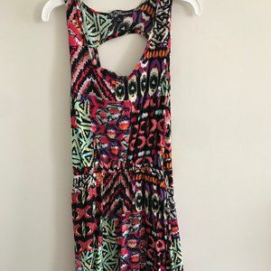 Dress with Back Cut Outs